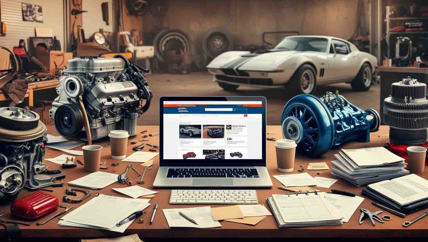 Achats en ligne de pièces d'occasions auto